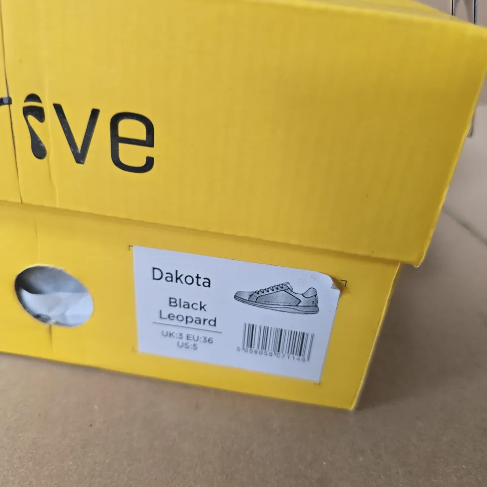 DAKOTA BLACK LEOPARD WOMEN'S SHOES – UK 3 (EU 36, US 5)