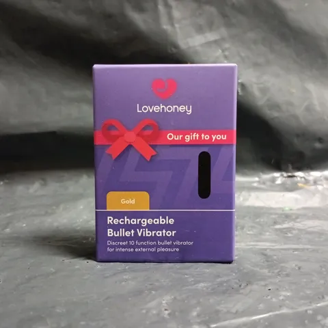 BOXED LOVEHONEY RECHARGEABLE BULLET VIBRATOR