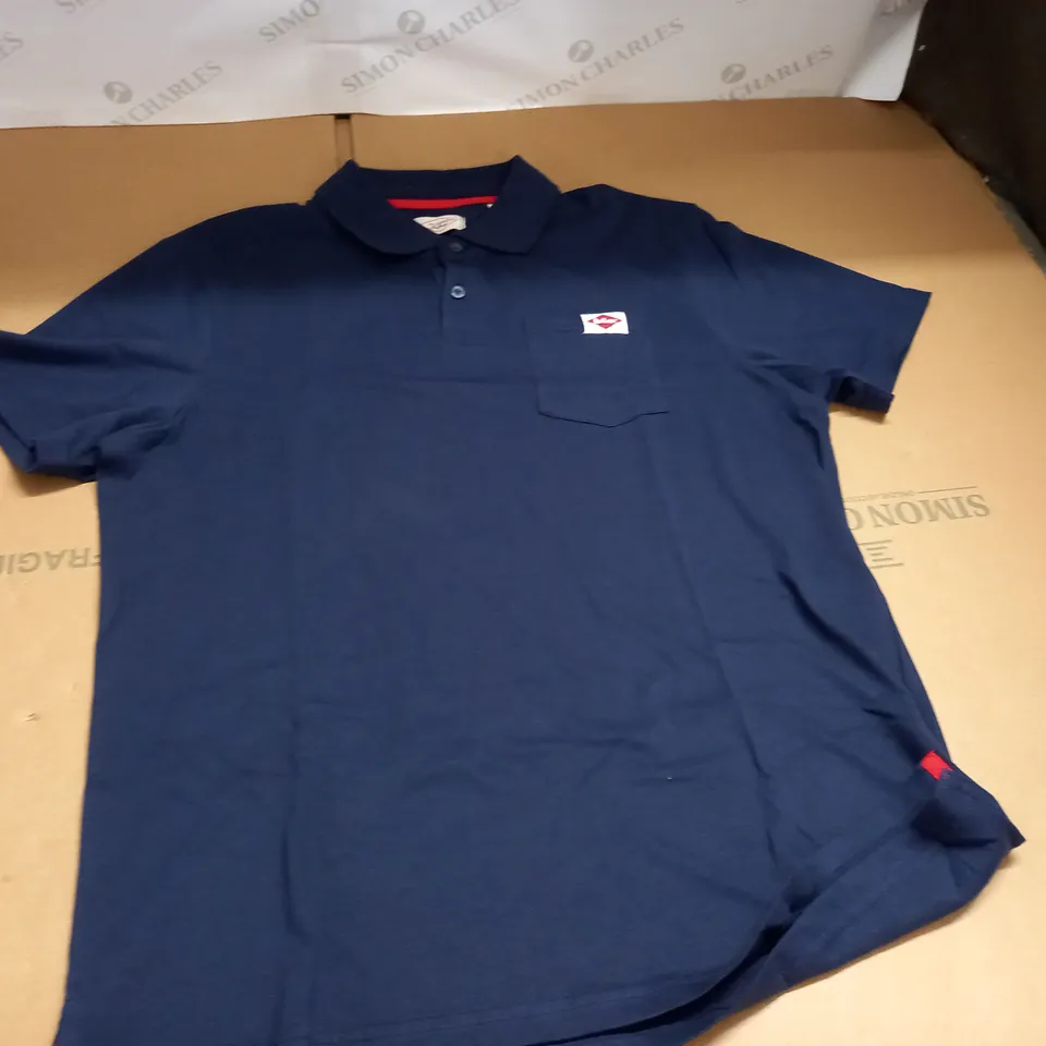 LEE COOPER NAVY POLO SHIRT - L