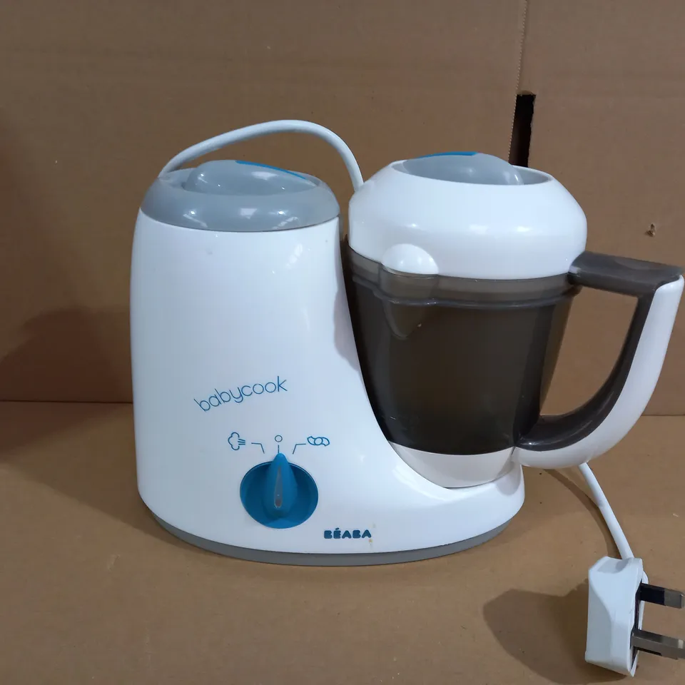 BEABA BABYCOOK BABY FOOD PROCESSOR IN WHITE 