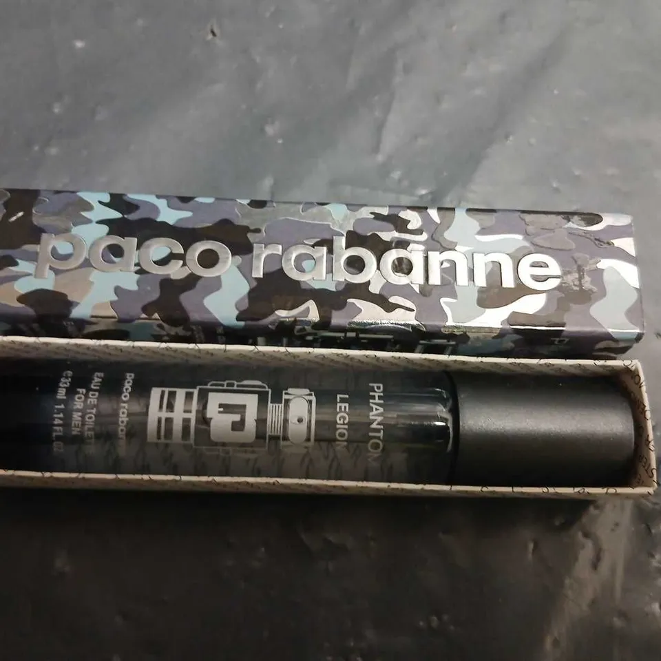 BOXED PACO RABANNE PHANTOM LEGION EAU DE TOILETTE 33ML
