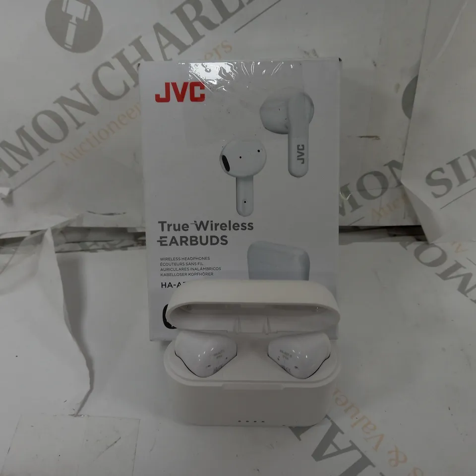 BOXED JVC TRUE WIRELESS EARBUDS - WHITE