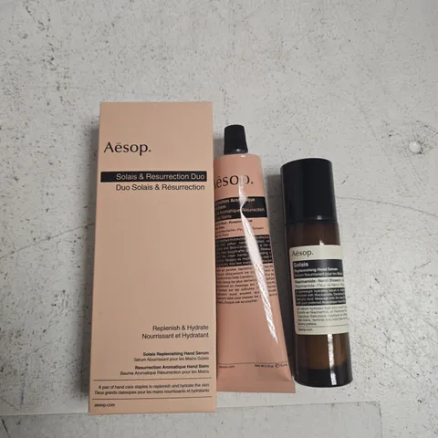 AESOP HAND SERUM DUO – SOLAIS & RESURRECTION DUO