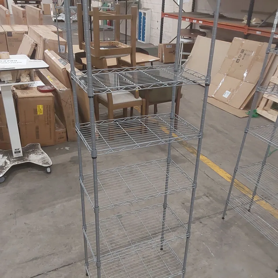 ELU 54CM W POWDER COATED STEEL SHELVING UNIT