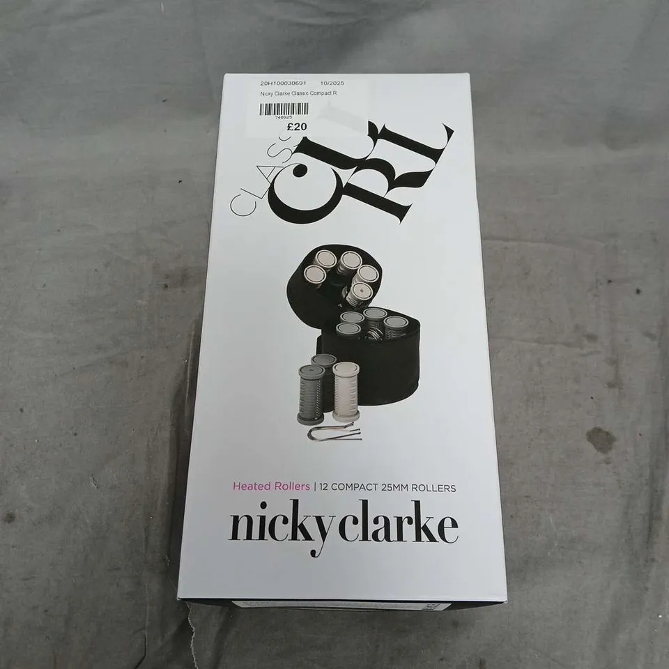 NICKY CLARKE CLASSIC COMPACT ROLLERS