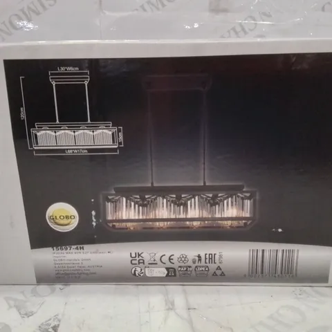 BOXED DECORATIVE CEILING LIGHT