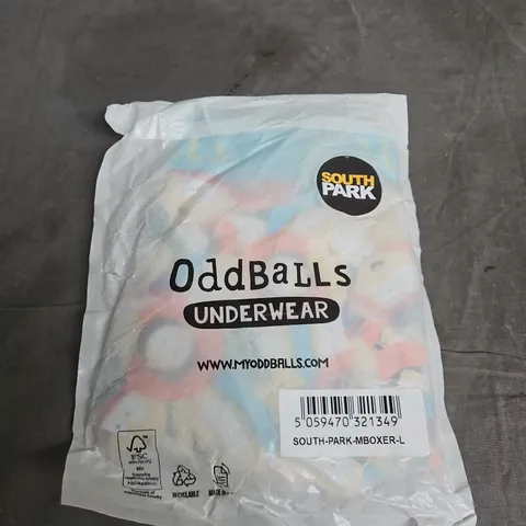 ODDBALLS SOUTH PARK BOXER BRIEFS β MEN'S UNDERWEAR, SIZE L
