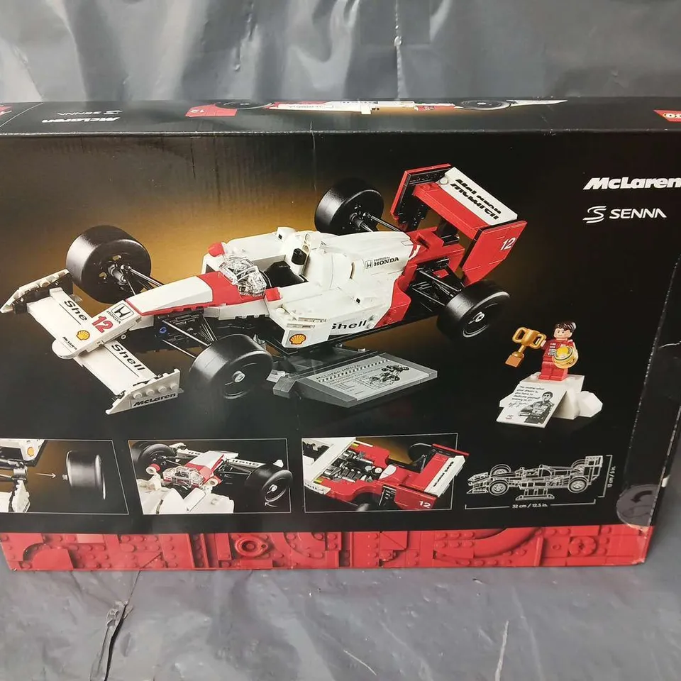 BOXED LEGO ICONS MCLAREN MP4/4 & AYRTON SENNA - 10330