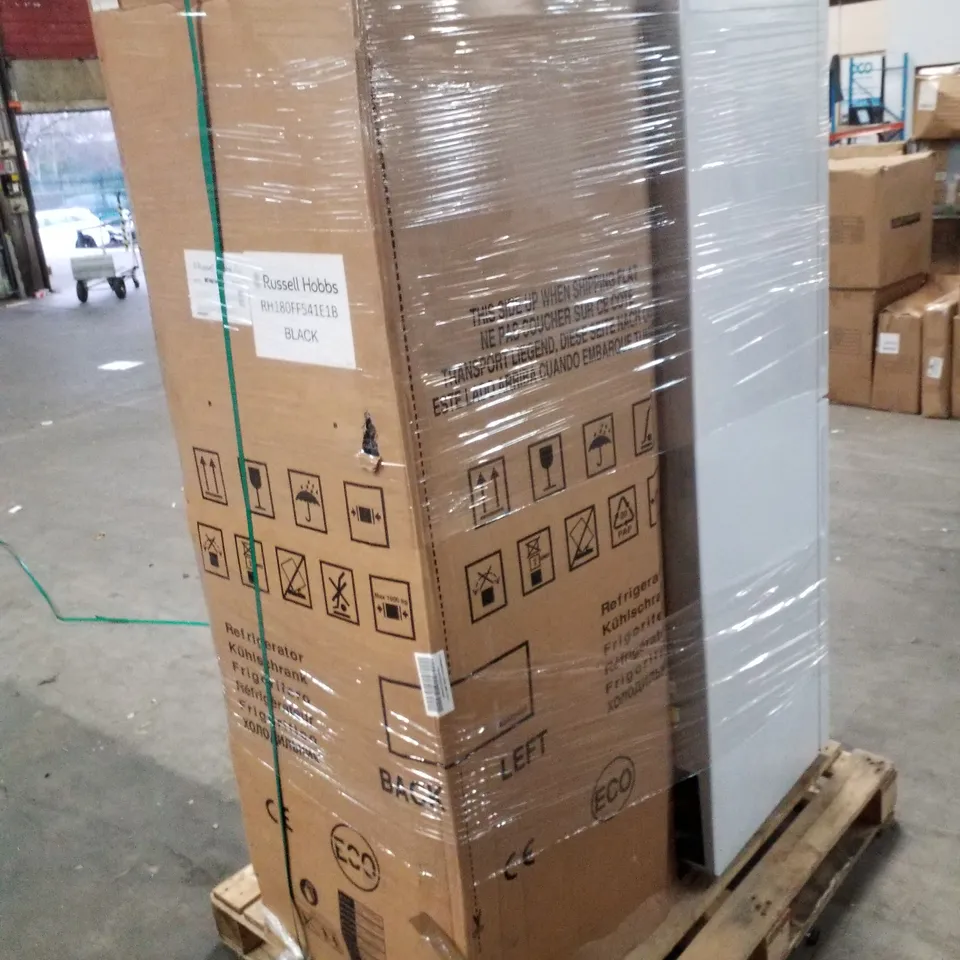 PALLET OF APPROXIMATELY 2 UNPROCESSED RAW RETURN WHITE GOODS TO INCLUDE