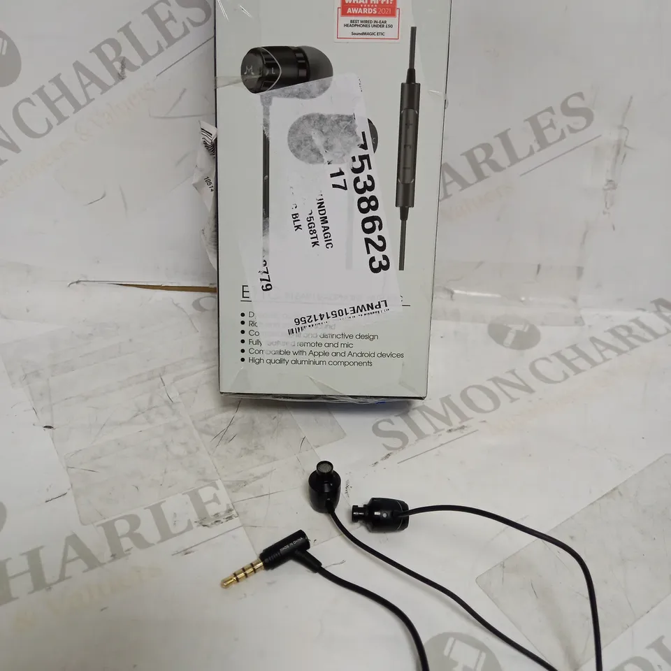 SOUNDMAGIC E11C HIGH FIDELITY EARPHONES
