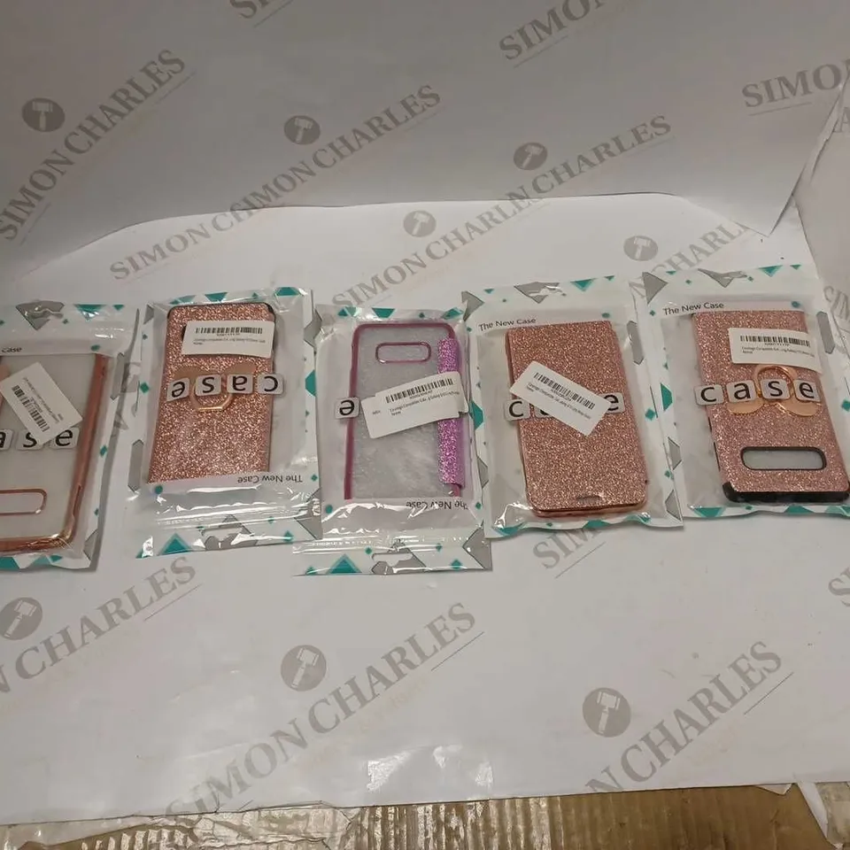 ASSORTED LOT OF 20 PHONE CASES TO INCLUDE DIFFERENT COLOURS AND STYLES 