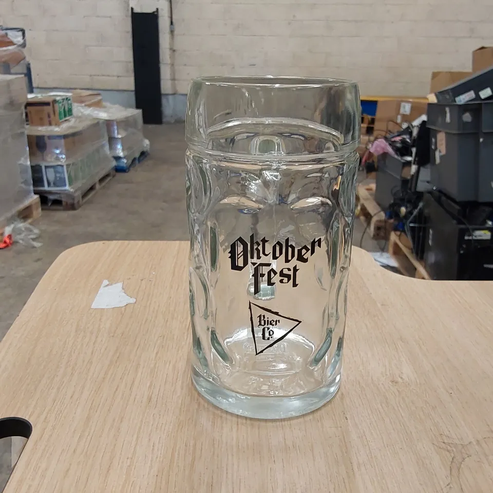 PALLET OF APPROXIMATELY 624 BRAND NEW BOXED BIER CO OKTOBER FEST 0.5L BEER GLASSES