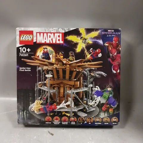 BOXED LEGO SPIDER-MAN FINAL BATTLE