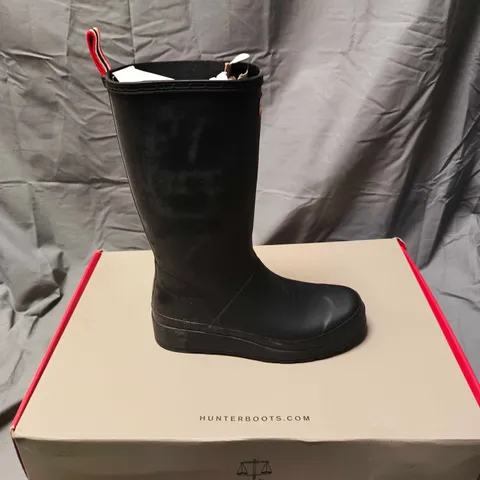 HUNTER ORIGINAL PLAY TALL BOOTS - 7