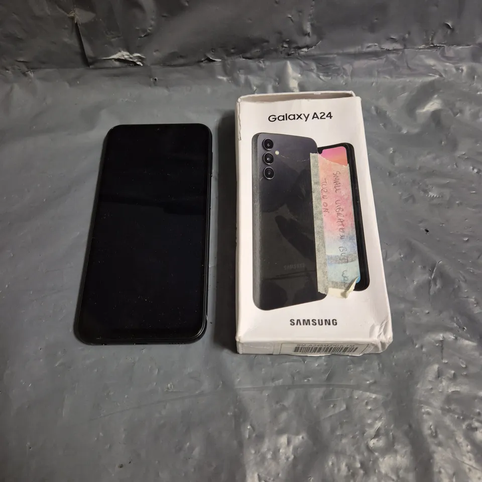 SAMSUNG GALAXY A24 SMARTPHONE IN BLACK