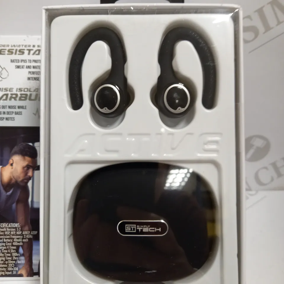 SIMPLYTECH ACTIVE TRUE WIRELESS EARBUDS