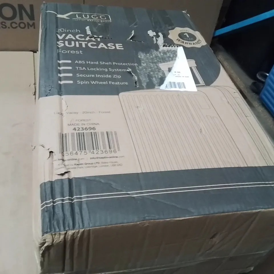 BOXED LUGG 20INCH VACAY SUITCASE FOREST