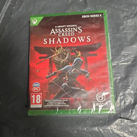 ASSASSIN'S CREED SHADOWS – XBOX SERIES X GAME CASE (SEALED)