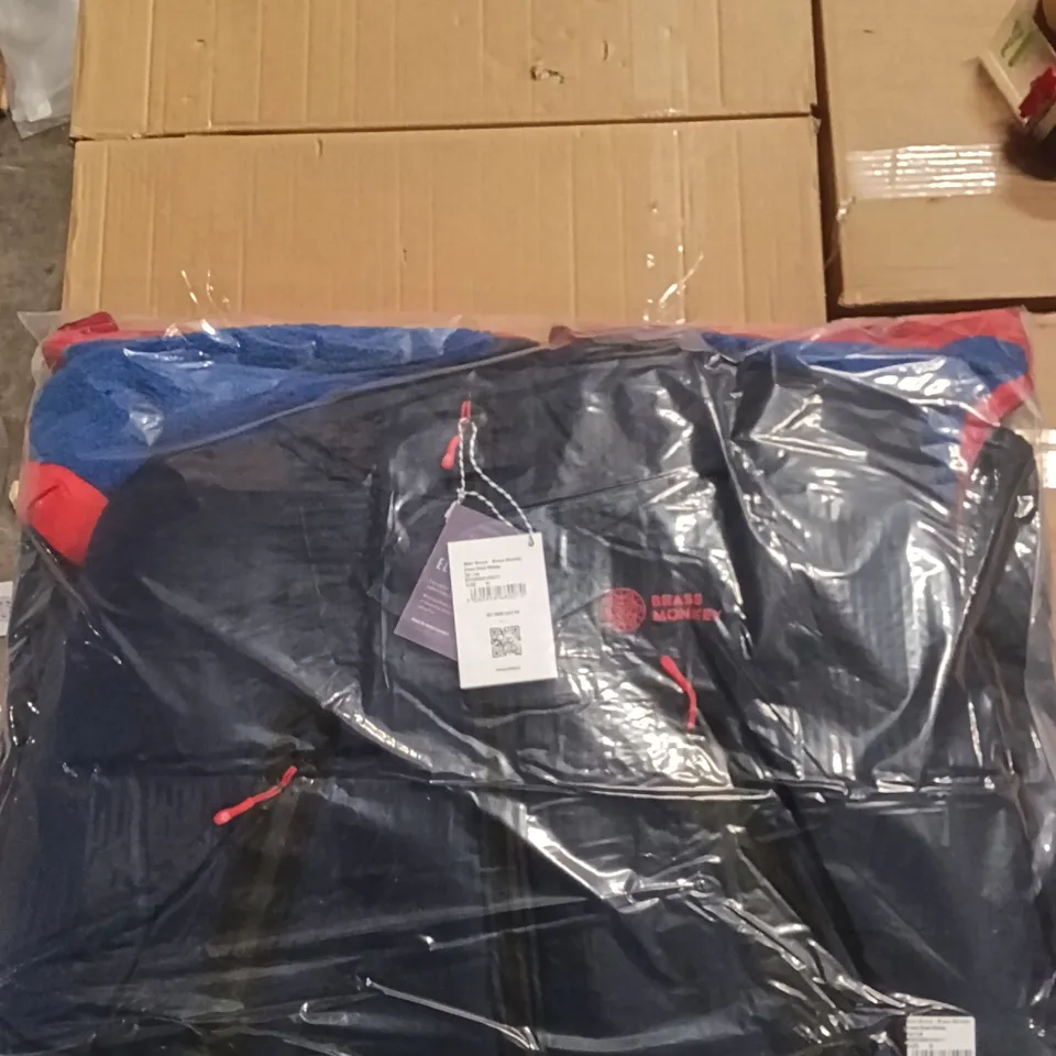 BRANS NEW BRASS MONKEY COAT - NAVY SIZE MEDIUM