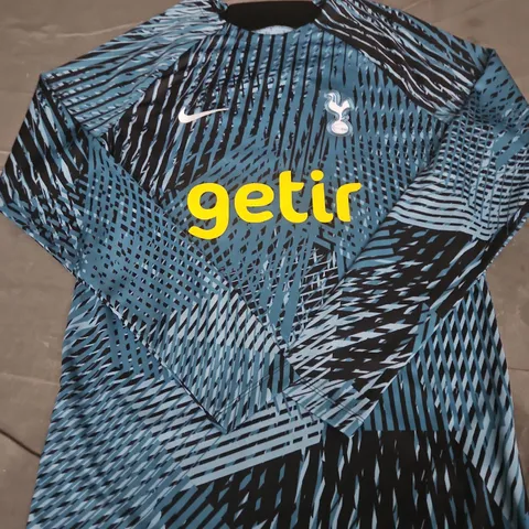 TOTTENHAM HOTSPURS TRAINING TOP - SIZE S