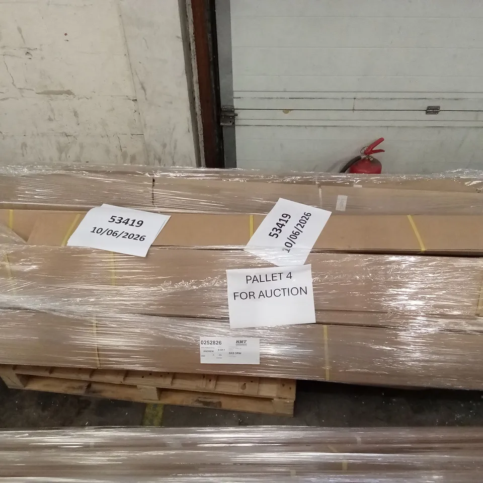 PALLET TO CONTAIN APPROXIMATELY 16 ASSORTED BRAND NEW CURTAIN POLE SETS