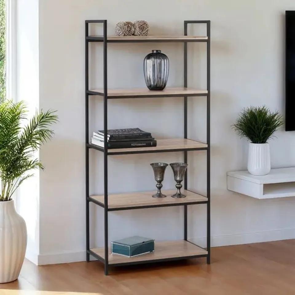 BOXED DUNELM TRIBECA TALL BOOKCASE