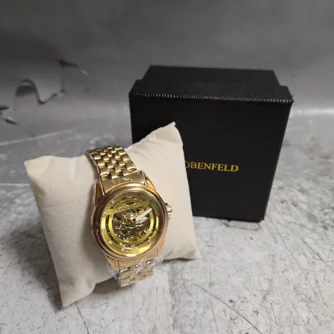BOXED GLOBENFELD FRAMEWORK AUTOMATIC WATCH