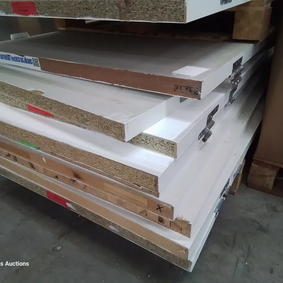 PALLET OF NINE FIRE DOORS