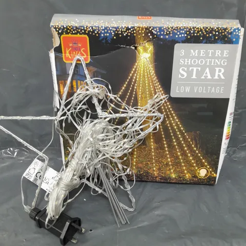 BOXED THREE KINGS 3 METER SHOOTING STAR LIGHT 