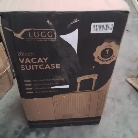 BOXED LUGG 20INCH VACAY SUITCASE 
