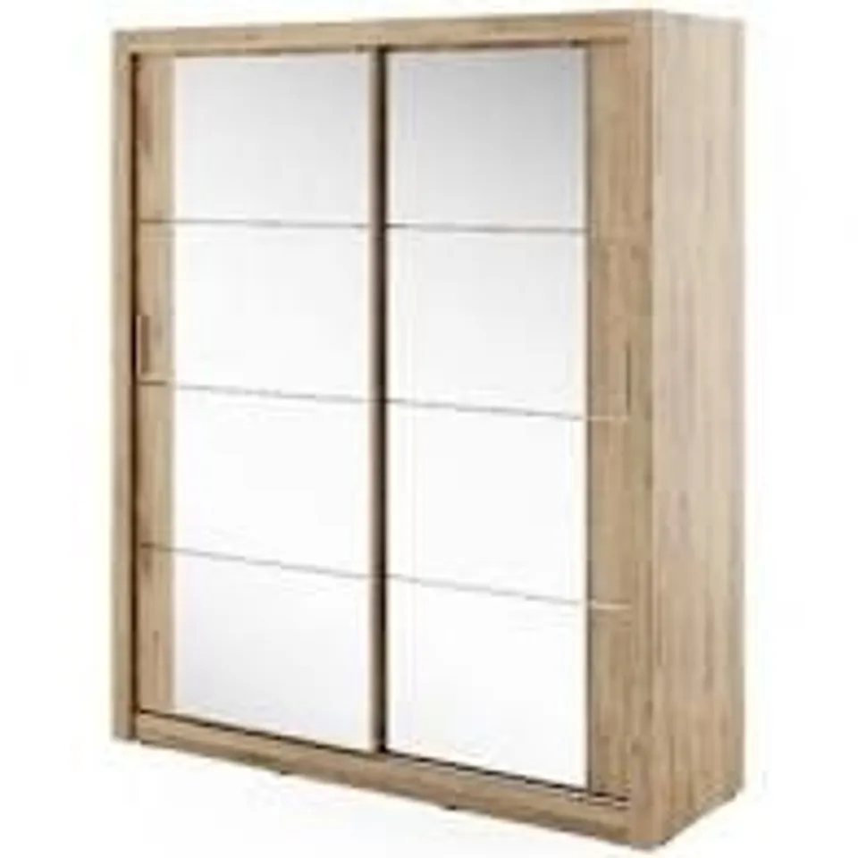 BOXED TENGAN 2-DOOR SLIDING WARDROBE  RRP £564.15