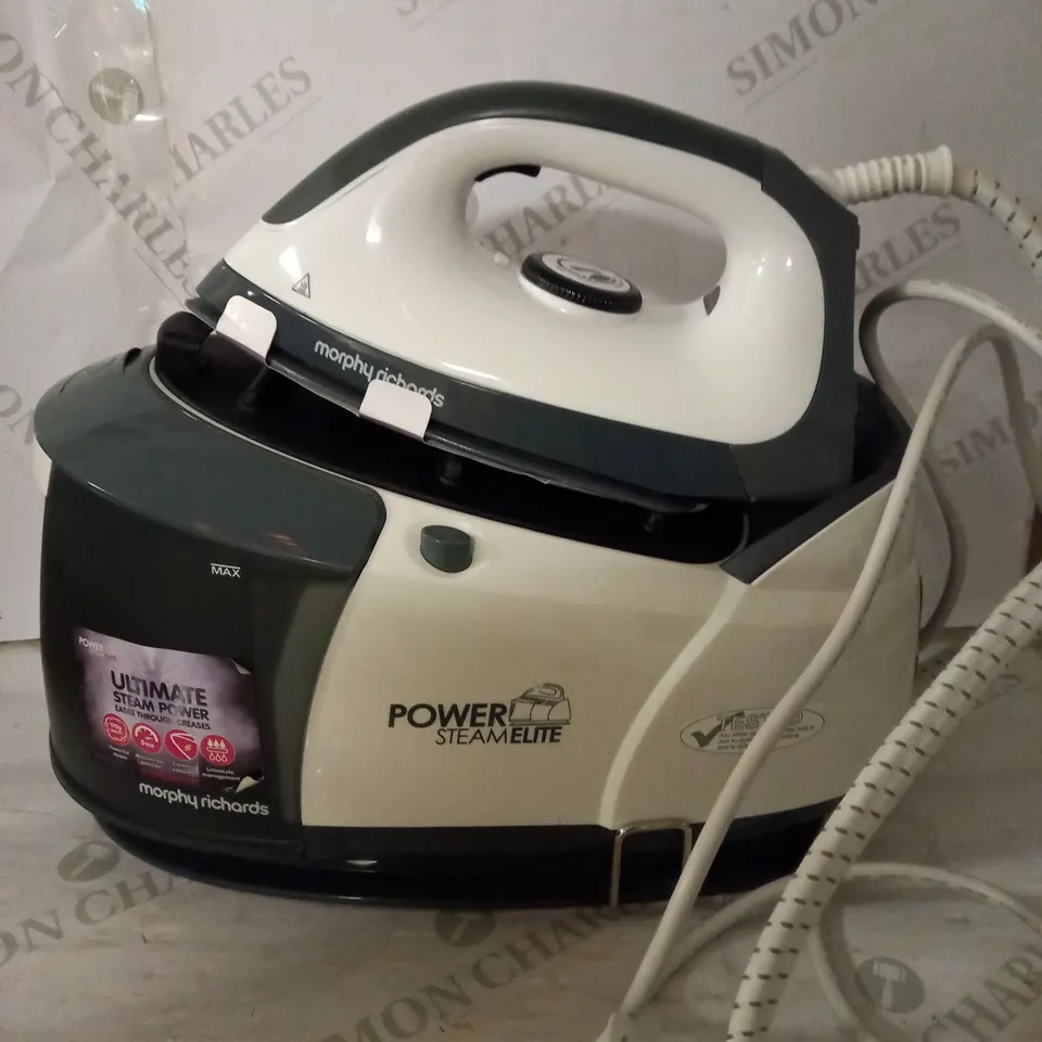 MORPHY RICHARDS POWER STEAM ELITE STEAM GENERATOR IRON GREY 