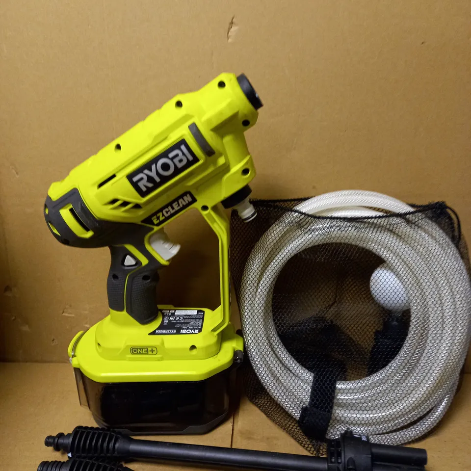 RYOBI 18V ONE+ CORDLESS 18V POWER WASHER