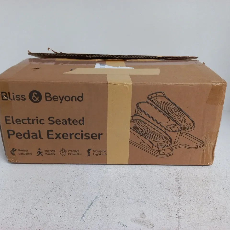 BLISS AND BEYOND ELECTRIC SEATED PEDAL EXERCISER