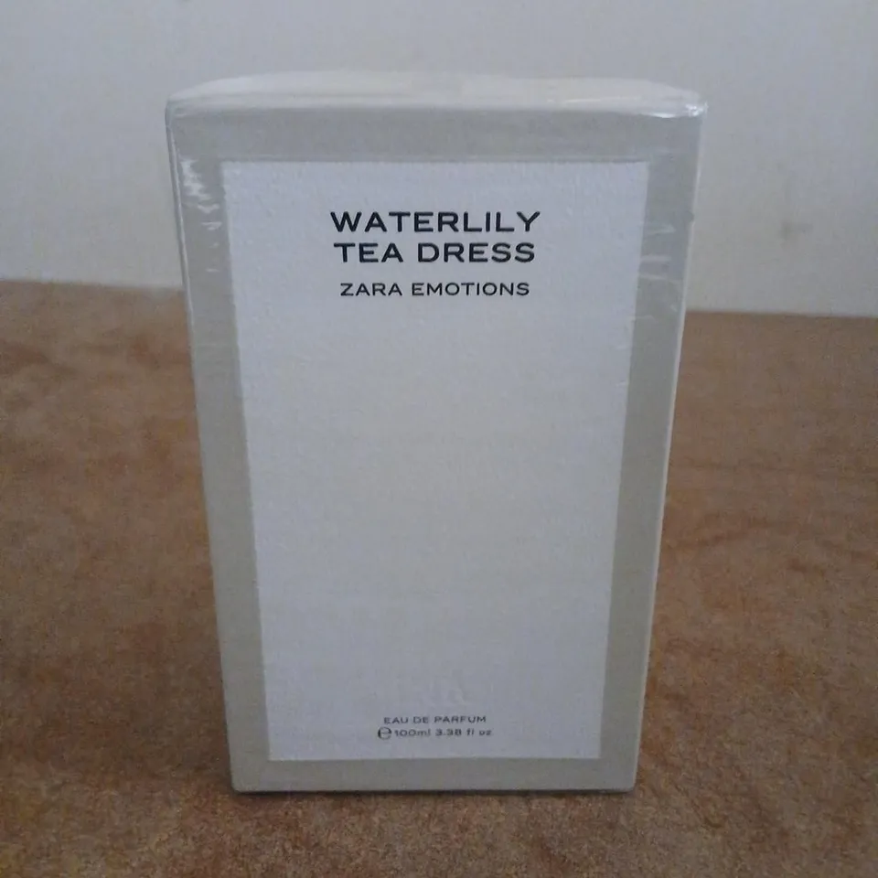 BOXED AND SEALED WATERLILY TEA DRESS ZARA EMOTIONS EAU DE PARFUM 100ML