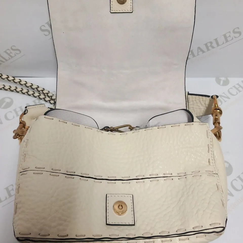 LANVIN SMALL RECTANGULAR BAG STITCHING CALFSKIN