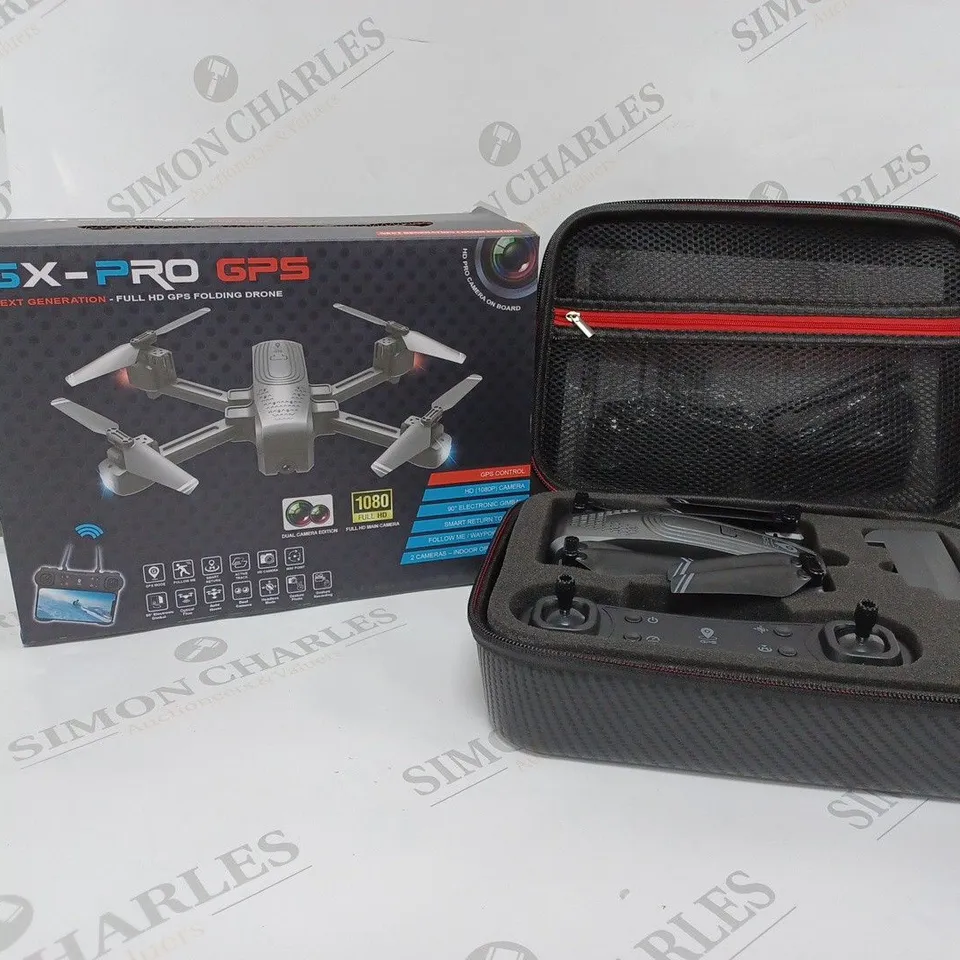 BOXED GX-PRO ULTRA HD PRO FOLDING DRONE 