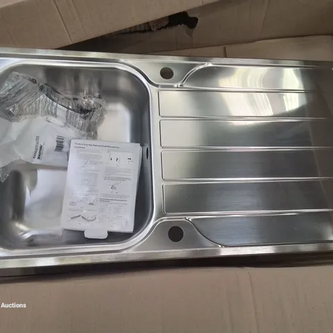 RANGEMASTER STAINLESS STEEL INSET SINK WITH ACCESSORIES