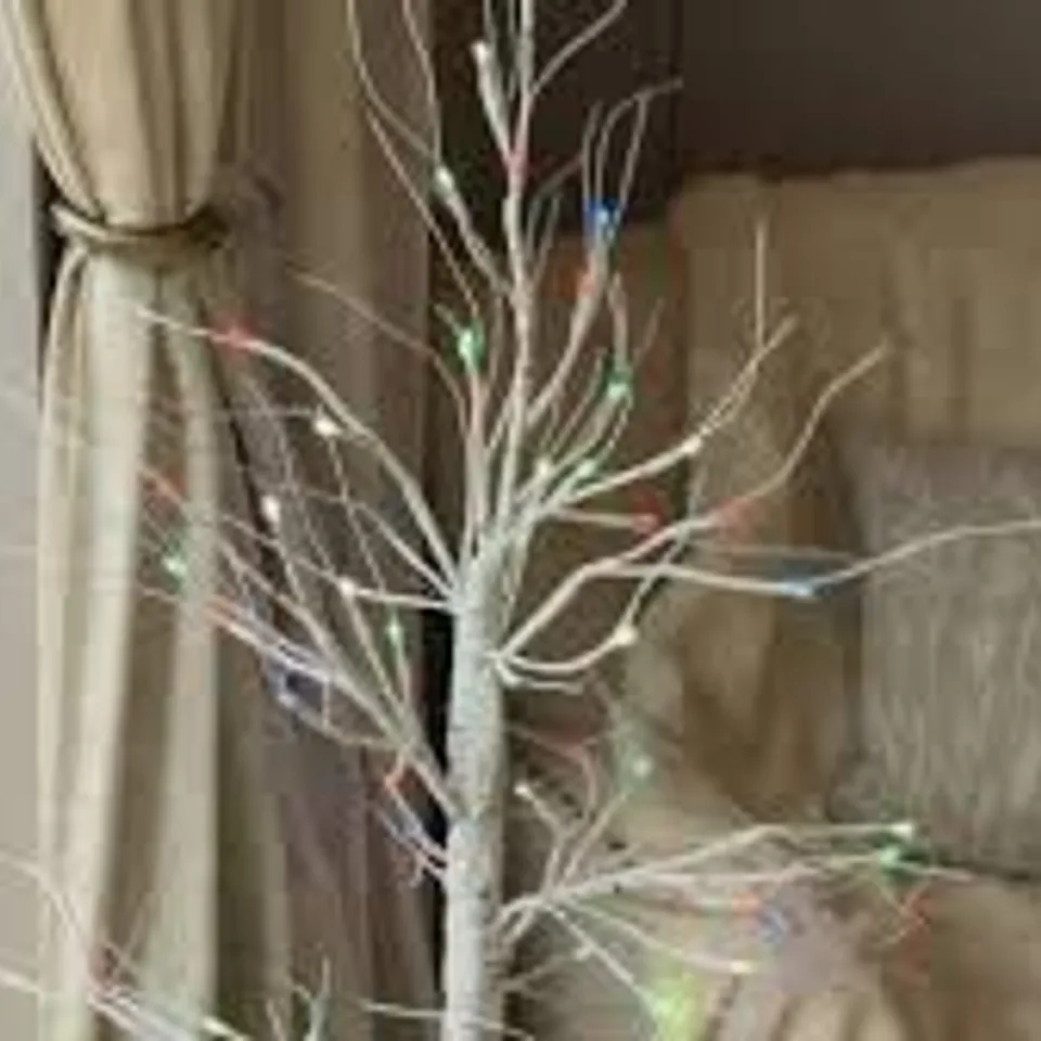 HOME STORIES 5FT LED MULTI COLOUR CHANGE BULB TREE