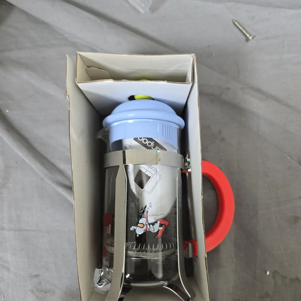 BODUM GRIND X PEANUTS CAFETIERE FRENCH PRESS, 3-CUP – BOXED