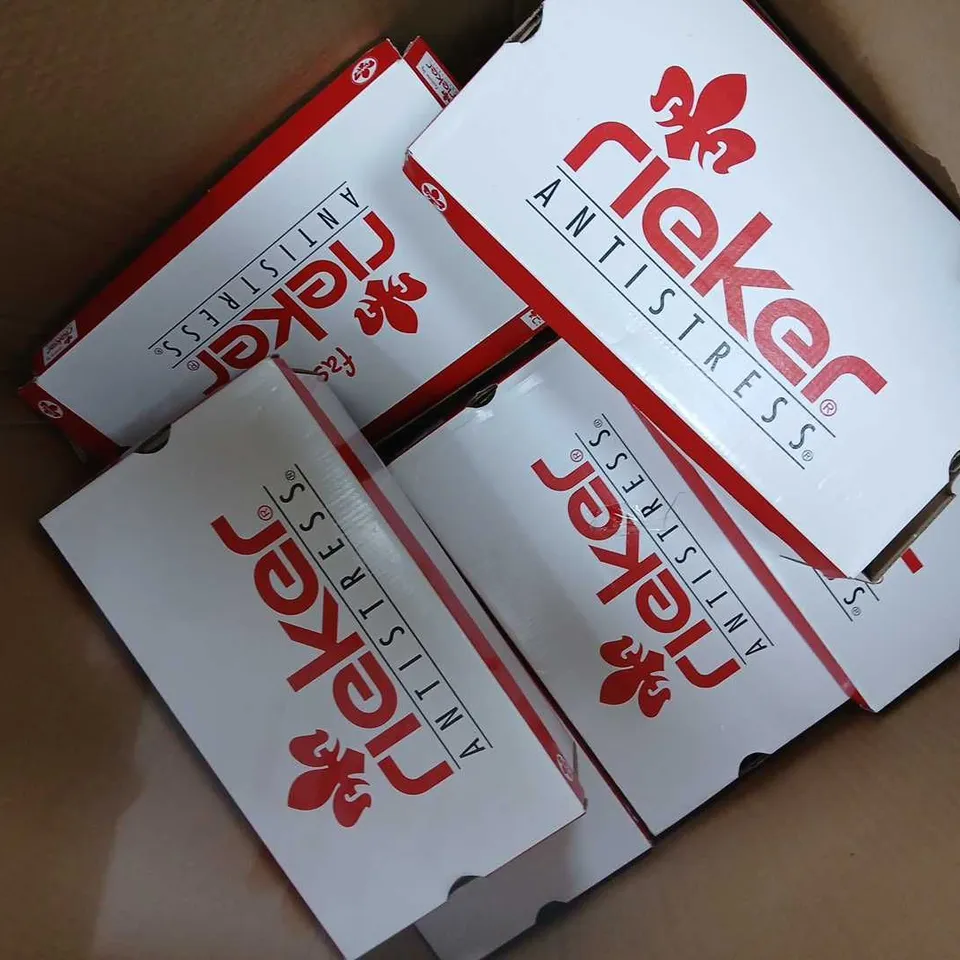 APPROXIMATELY 6 PAIRS OF RIEKER OPEN TOE VELCRO SANDALS IN VARIOUS SIZES AND COLOURS TO INCLUDE BLACK, GREEN, WHITE MULTI, ETC - COLLECTION ONLY