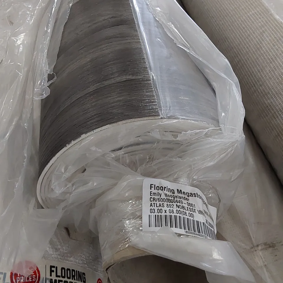 ROLL OF QUALITY ATLAS NOBLESSE VINYL FLOORING // SIZE: APPROXIMATELY 3 X 8m