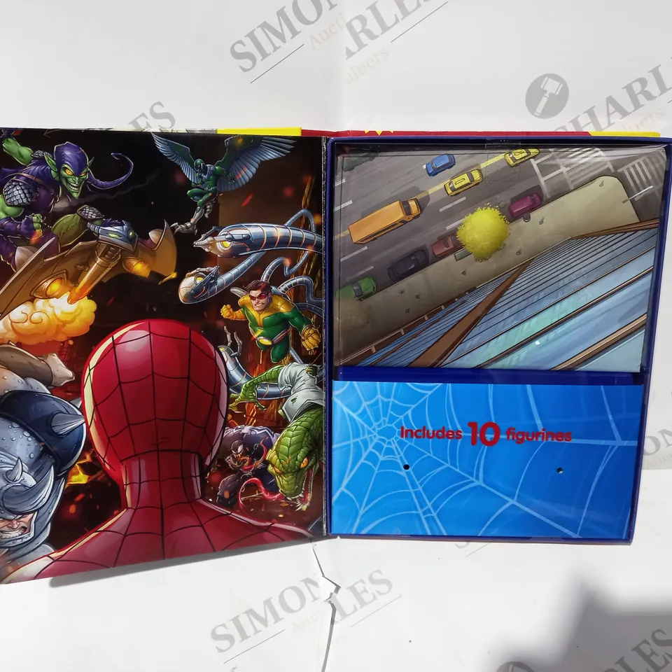 APPROXIMATELY 5 BRAND NEW SPIDERMAN MY BUSY BOOKS WITH PLAYMAT AND FIGURES