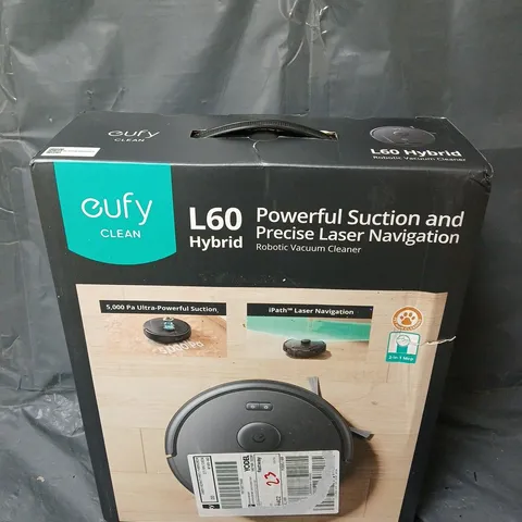 BOXED EUFY CLEAN L60 HYBRID ROBOTIC VACUUM CLEANER