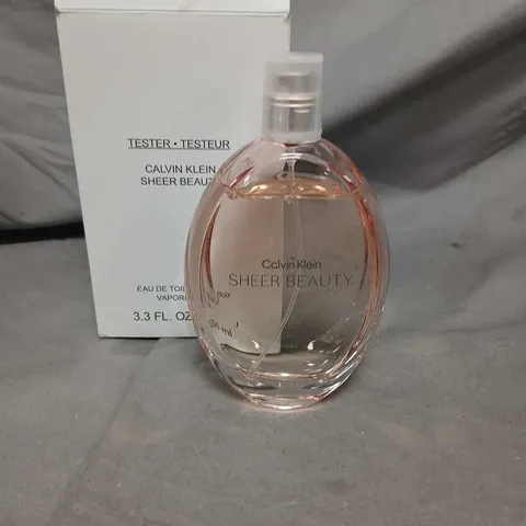 BOXED CALVIN KLEIN SHEER BEAUTY EAU DE TOILETTE 100ML
