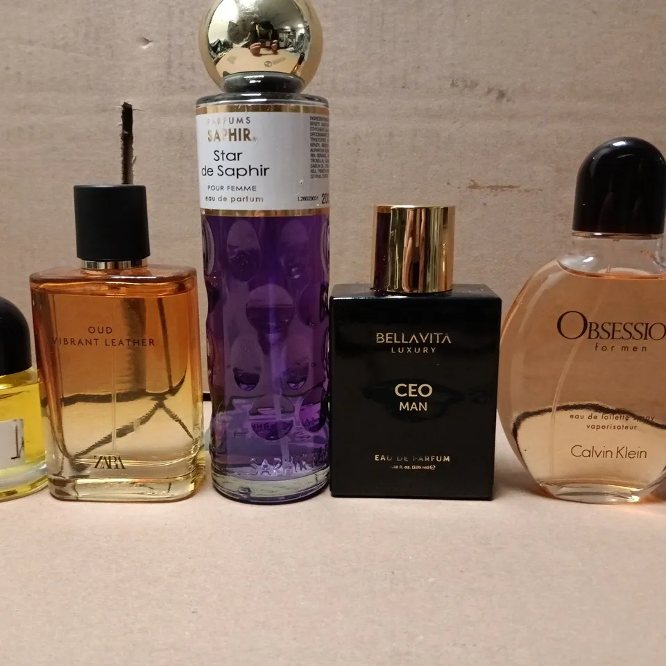 APPROX 20 ASSORTED UNBOXED FRAGRANCES TO INCLUDE CALVIN KLEIN , ZARA AND DOLCE & GABBANA