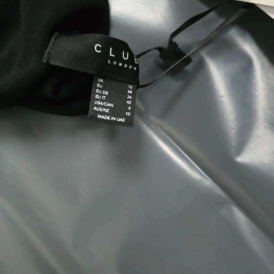 CLUB LONDON BLACK DRESS – WOMEN'S, UK 10