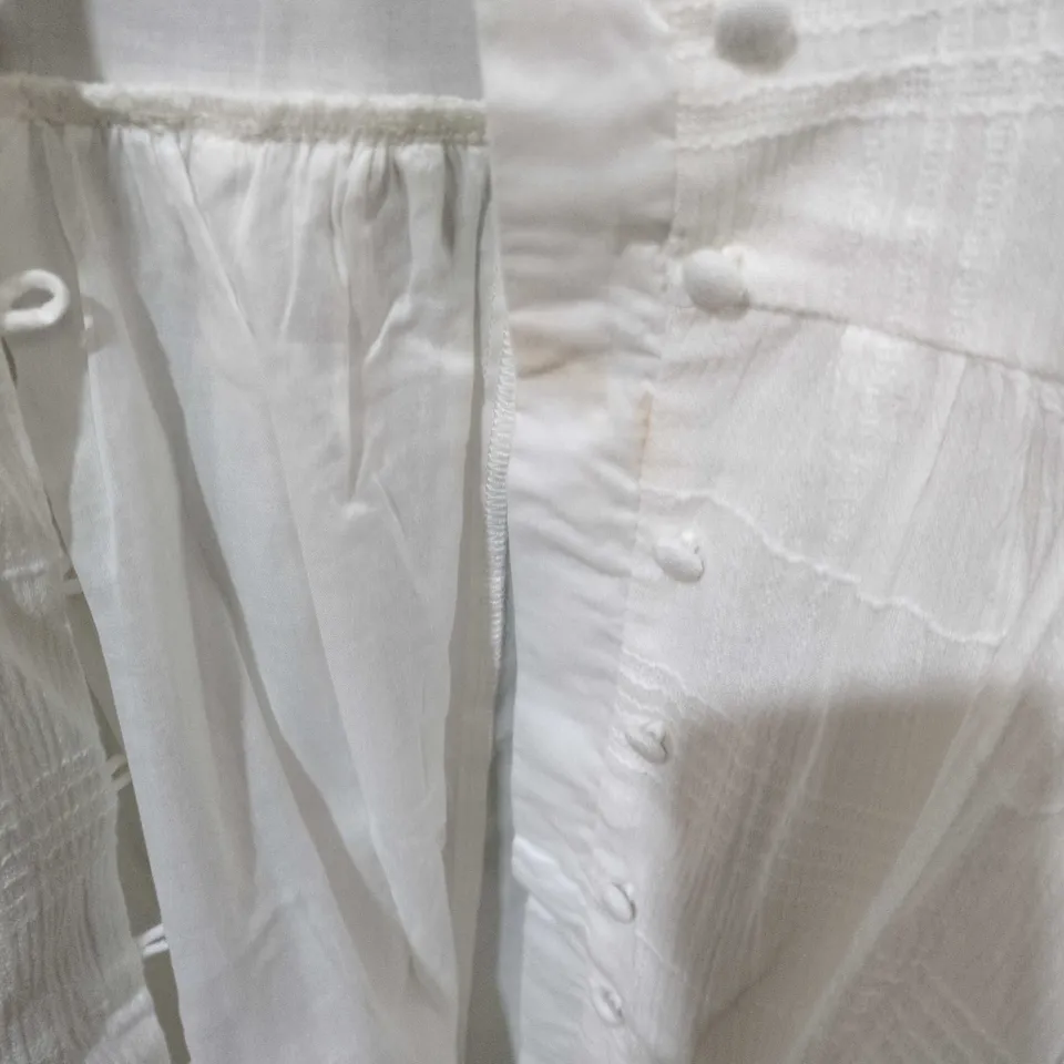 NOBODY'S CHILD WHITE DRESS – UK 6 (EU 34, USA 2)