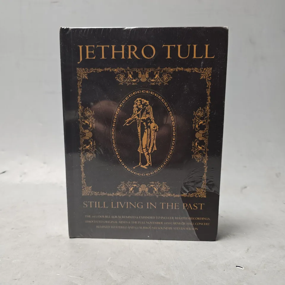 SEALED JETHRO TULL STILL LIVING IN THE PAST CD / ALBUM WITH BLU-RAY