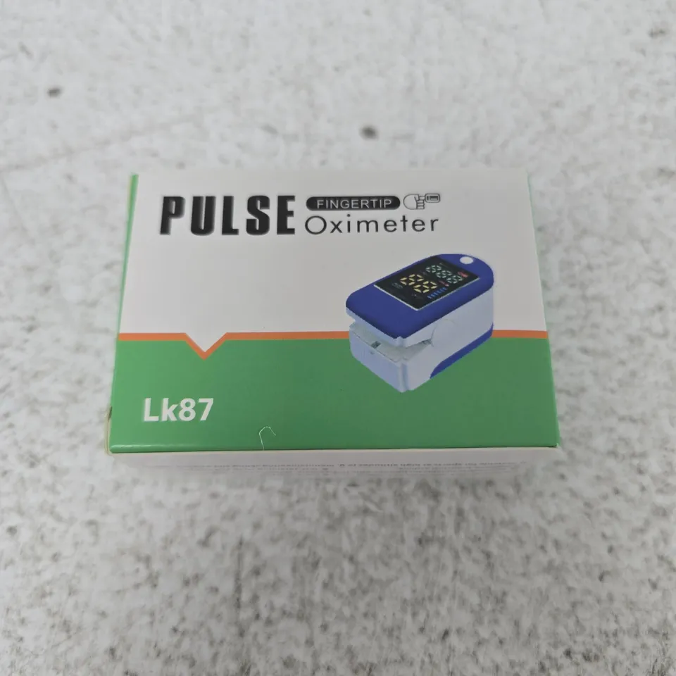 PULSE OXIMETER FINGERTIP – LK87, BOXED